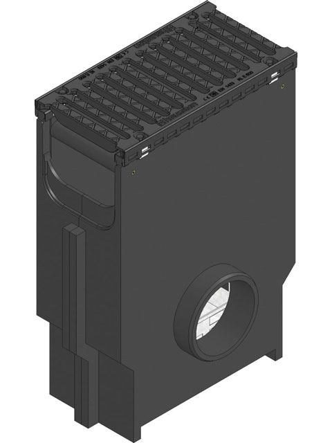 RECYFIX®NC 200, Einlaufkasten mit verzinktem Eimer