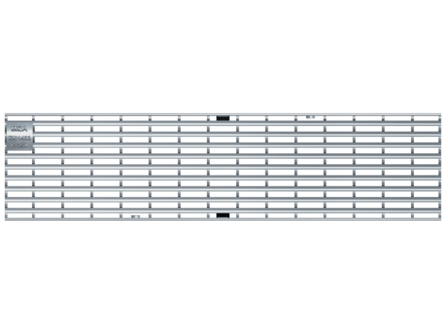 MEA 100 Rinnenabdeckungen, Belastungsklasse C 250 mit CLIPFIX Schnellverschluss