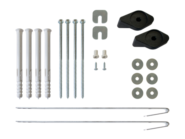 Montageset befahrbar für Dämmung bis 8 cm, grün