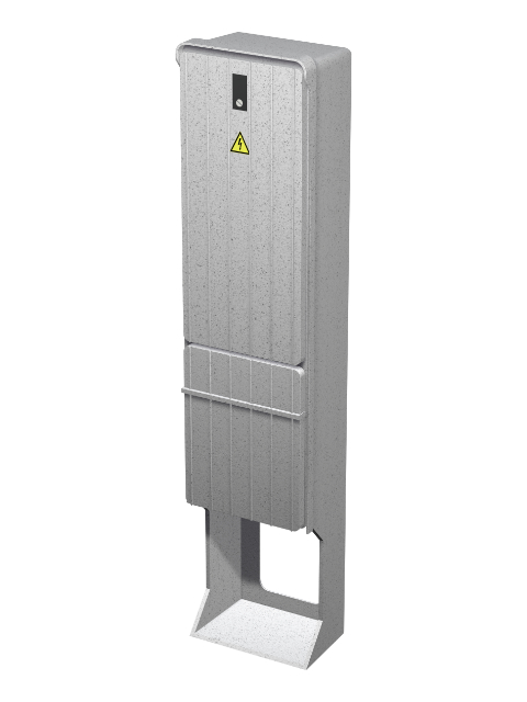 Freiluftschrank für bauseitige Rückstauschleife DN 80 bis DN 150