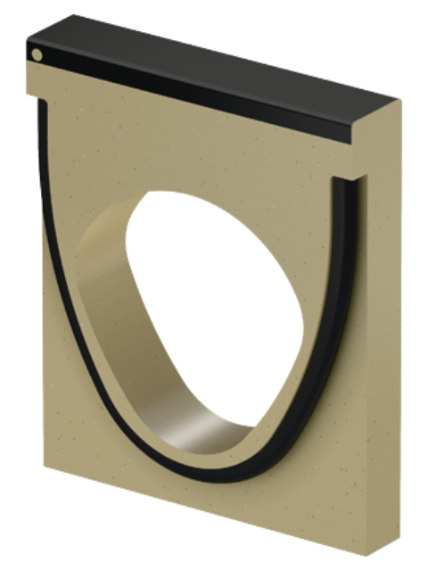 Adapter für Fließrichtungswechsel Gusseisen NW 150