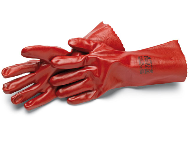 Handschuhe, PVC lang