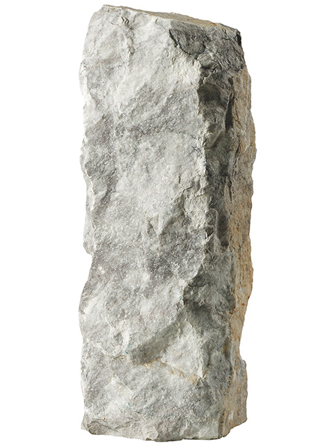 Marmor-Monolithen, Flieder, bruchrau
