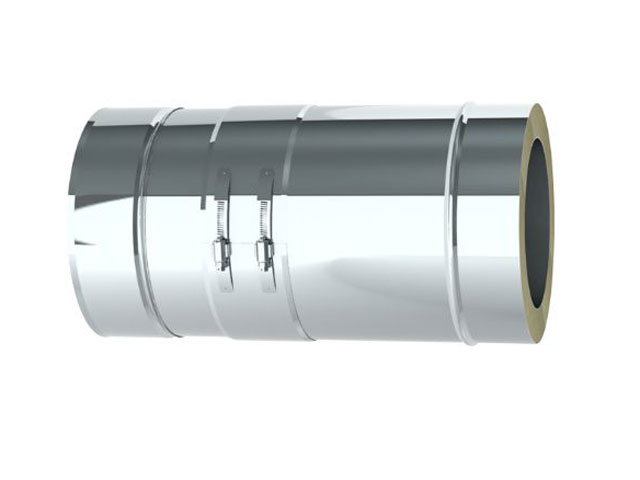 Einzelteile - Längenausgleichselement 260 - 380 mm für den Überdruck bis 200° C / 200 Pa