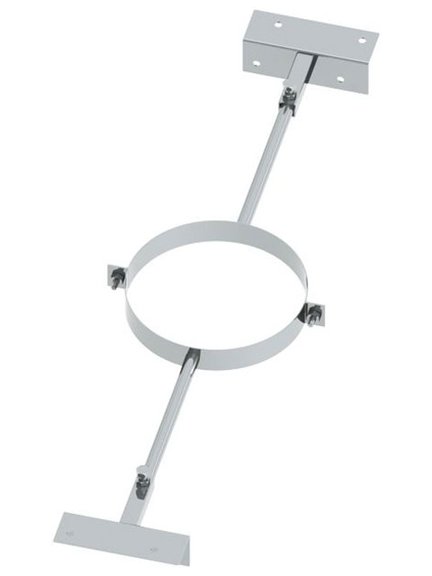 Einzelteile - Sparrenhalter verstellbar 500 - 900 mm