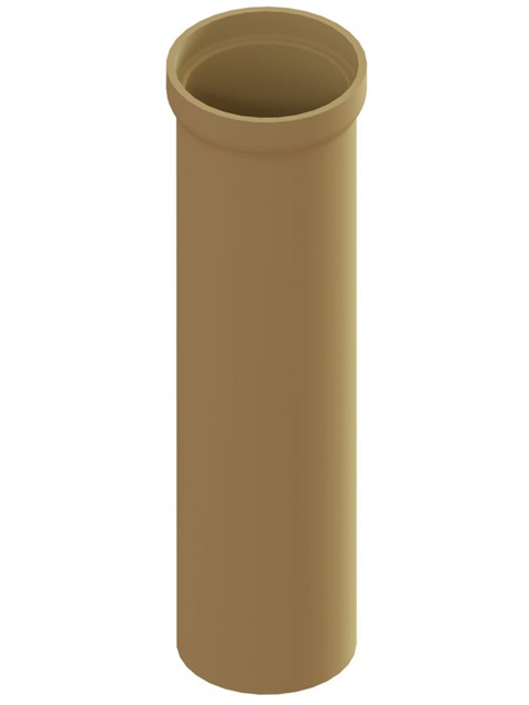 Einzelteile - Rohrelement 660 mm mit Muffe