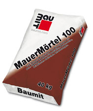 Bindemittel, Mauermörtel
