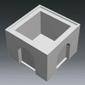 Strassen-/Hofablauf - Einlaufboden