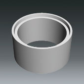 Strassen-/Hofeinlauf Schaft-Ring