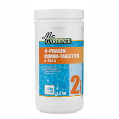 Mr. Gardener 4-Phasen-Combi-Tabletten