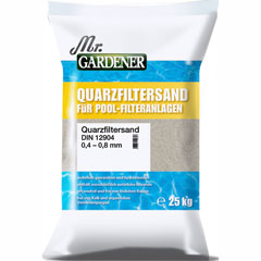 Mr. Gardener Quarzfiltersand