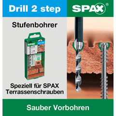 SPAX Drill 2 step - Stufenbohrer