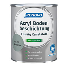 Renovo Acryl Bodenbeschichtung, Flüssig Kunststoff