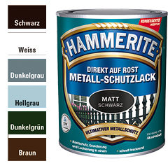 Hammerite Metall-Schutzlack, matt