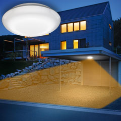 STEINEL LED-Sensor-Außenleuchte „Vario Quattro“