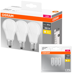 OSRAM LED Base Classic & PIN Multipacks