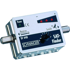 SCHWAIGER SAT-Finder 4x LED