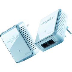 DEVOLO 2er dLAN mini Adapterset 500 Mbit/s & 2x LAN
