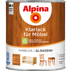 ALPINA Klarlack für Möbel
