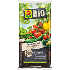 Compo Bio Tomaten- und Gemüseerde torffrei