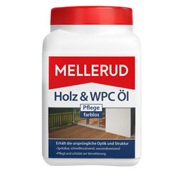 Mellerud Holz & WPC Öl Pflege farblos