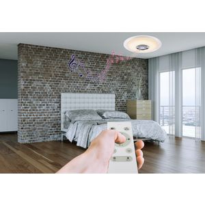 Smart-Home LED-Deckenleuchte 'Tune' mit Lautsprecher