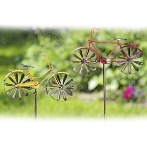 Gartenstab 'Fahrrad'