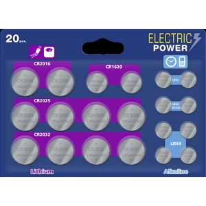 VARTA Electric Power Knopfzellen Mix