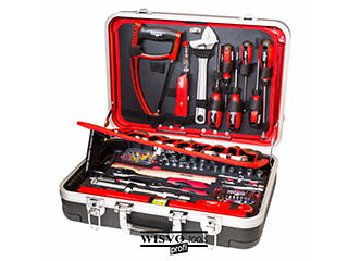 WISVO Profi Werkzeugkoffer mit Sortiment