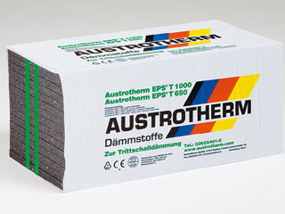 Austrotherm Trittschall-Rolle T650 30mm 10m inkl.Gewebefolie+Klebeband