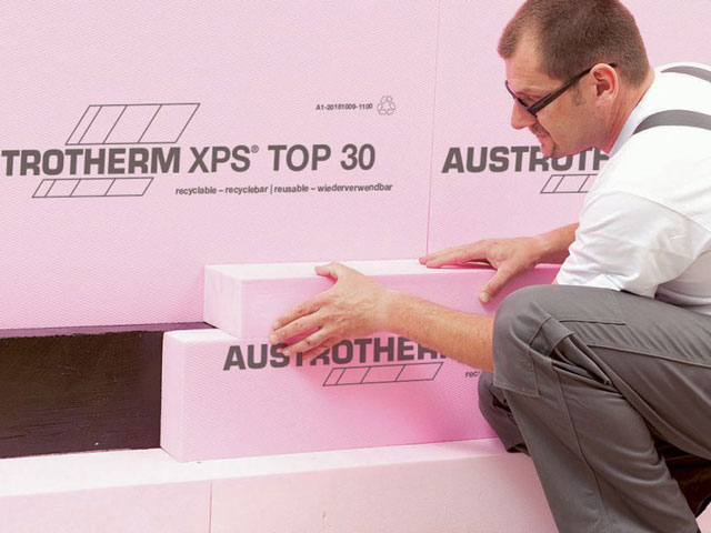 Austrotherm XPS TOP P GK RAUH 20mm 1250x600mm Universalplatte