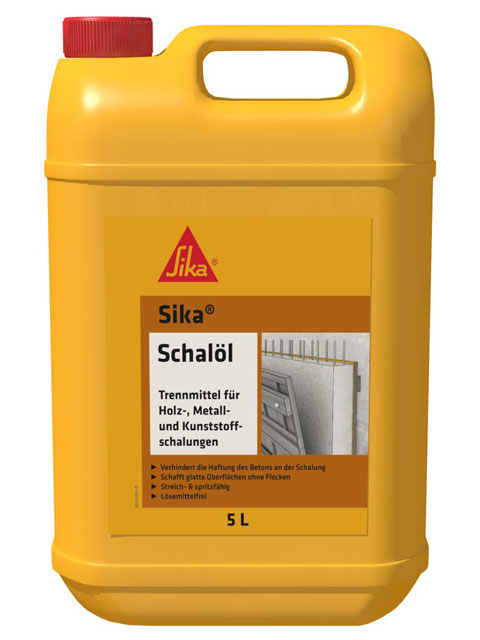 Sika Schalöl 5L Schalungstrennmittel Lösungsmittelfrei