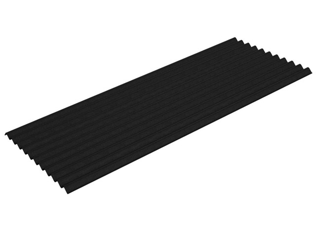 guttanit Bitumenwellplatte K11 76/30 2000x830mm schwarz