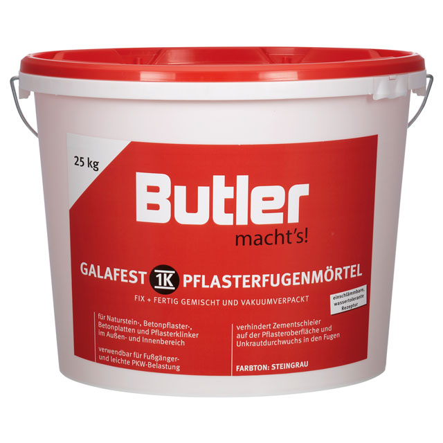 Butler GALAfest 1K Pflasterfugenmörtel 25kg steingrau