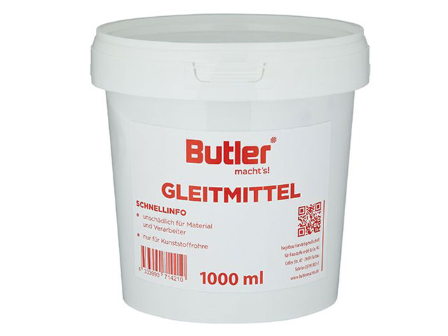 Butler macht´s Gleitmittel 1000ml für Kunststoffrohre