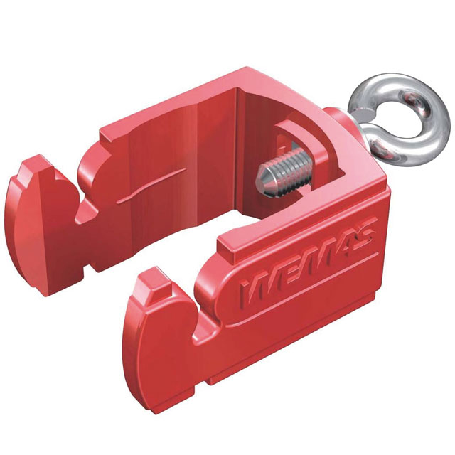 Haberkorn Schilderhalter Typ U1 für Schaftrohre 40x40mm