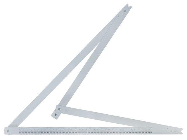 Bauwinkel zusammenklappbar f. 45/90 Grad