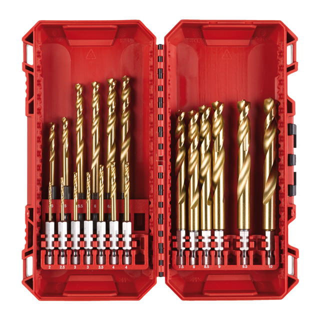 SHOCKWAVE™ HSS-G TIN Red Hex Set (19-teilig)